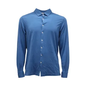 4916AS camicia uomo GRAN SASSO man shirt blue