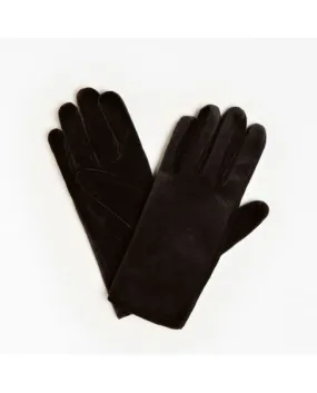 GUESS AW8514POL02 guanti gloves lana donna invernale nero velluto