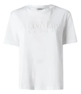 MAX MARA LEISURE Max Mara Leisure t-shirt bianco ottico donna