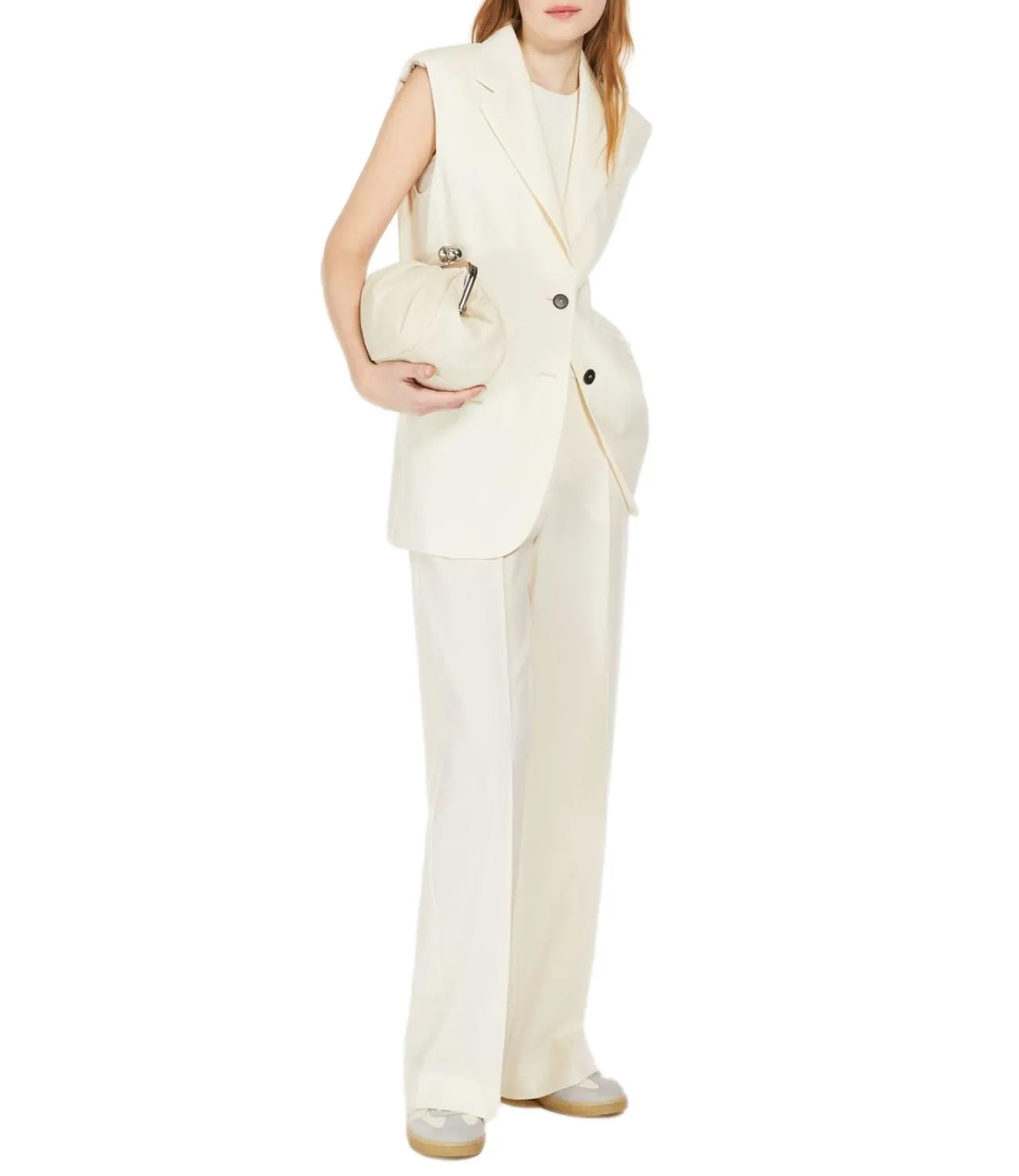 Max Mara Weekend Max Mara Weekend pantalone Verdun ecrù donna