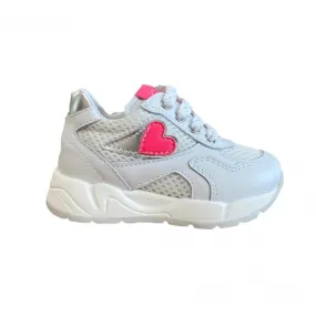 NEROGIARDINI - art. E222180F 707- sneakers bambina - colore bianco